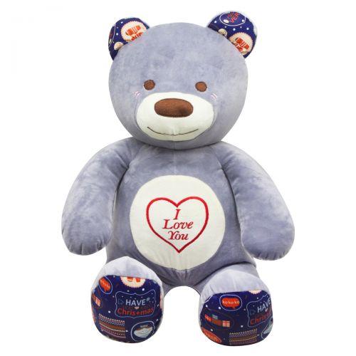 

Мишка "Сластена", серый ms04