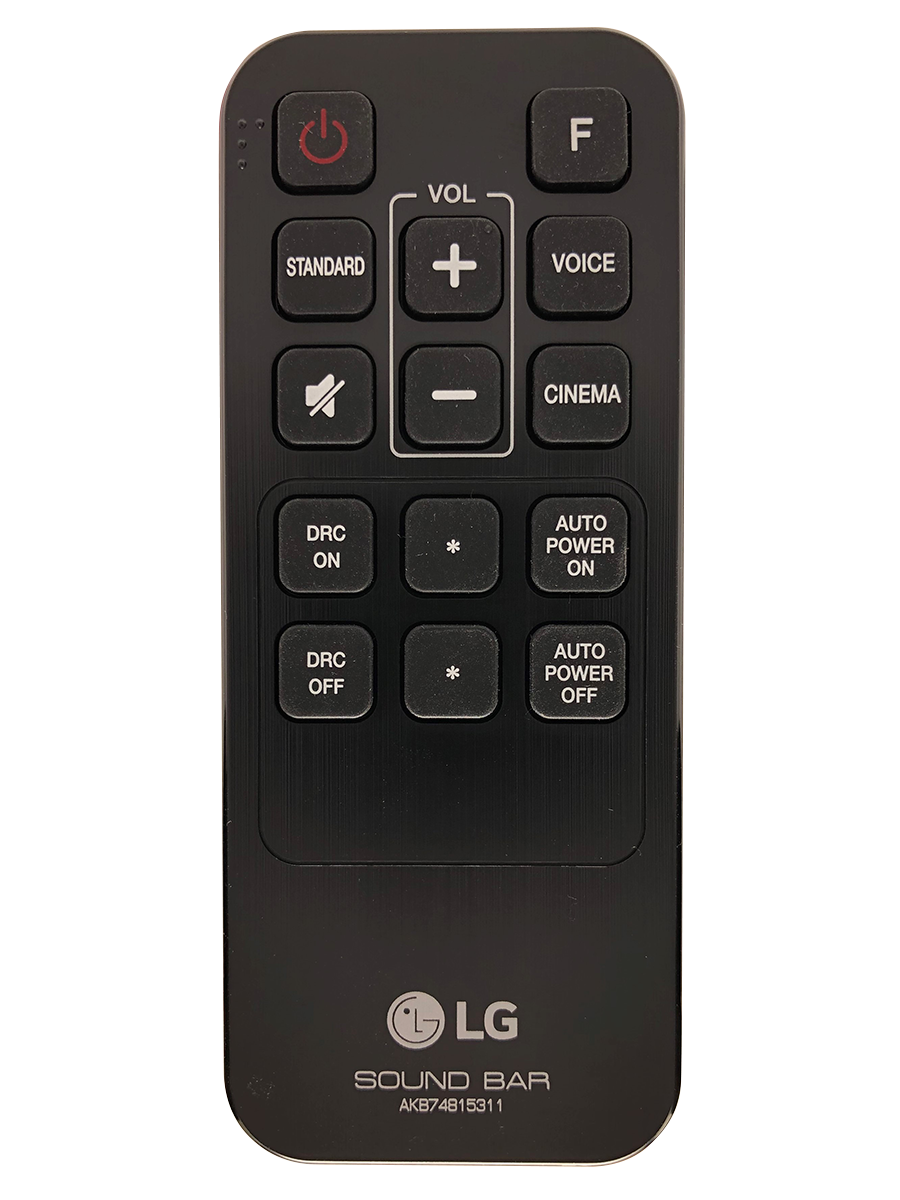 Пульт для музыкальных центров и аудио техники LG AKB74815311 SOUNDBAR