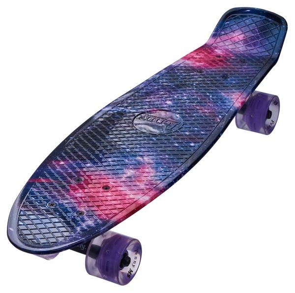 

Пенни Борд Zippy Board Nickel Print LED 27 дюйм Космос 68 см никель (zn6111)
