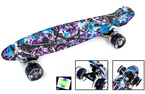 

Пенни Борд Penny Board Принт 22 LED колеса Лес 54 см (zpl12725)