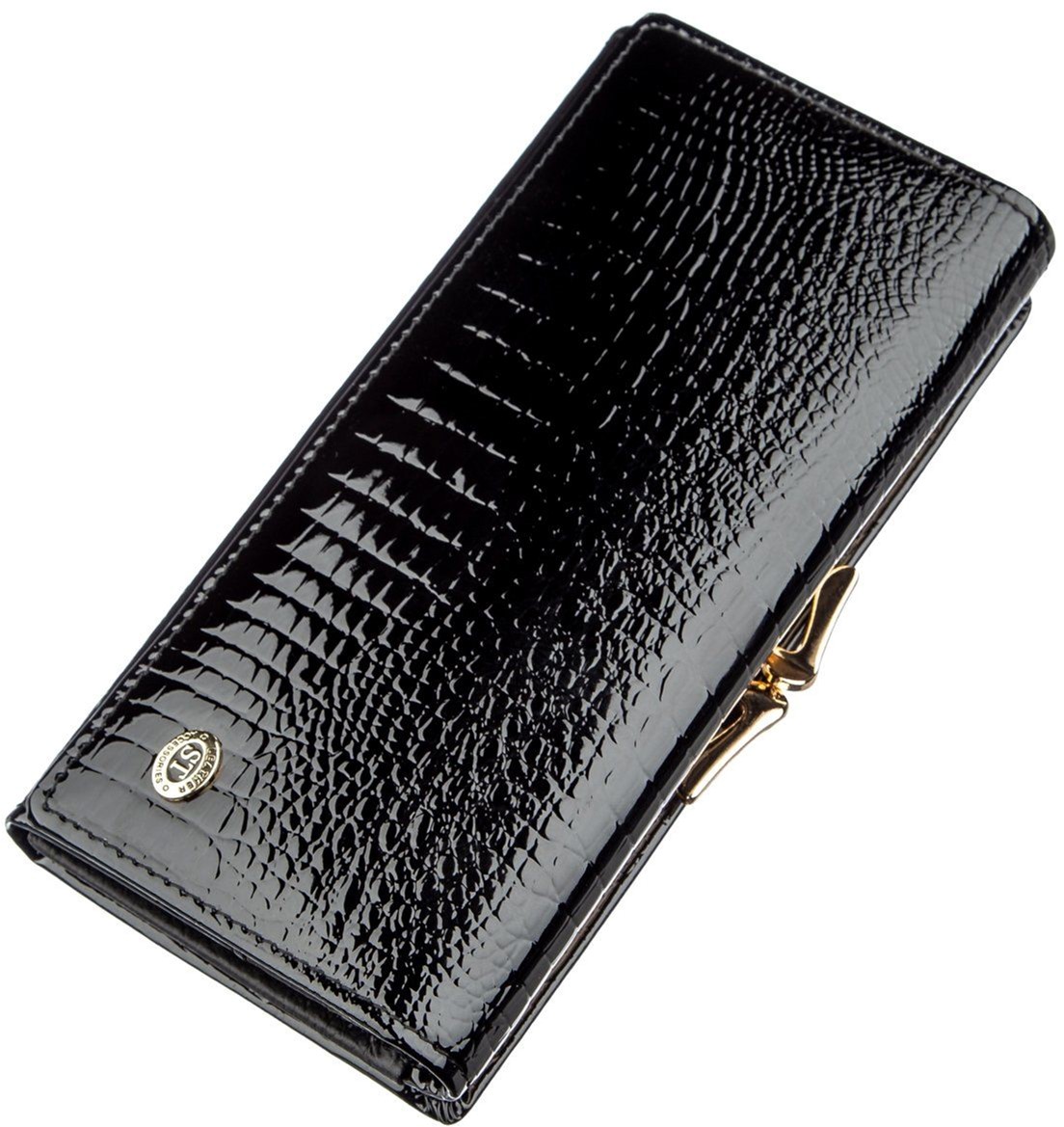 

Женский кошелек кожаный ST Leather Accessories 18910 Черный
