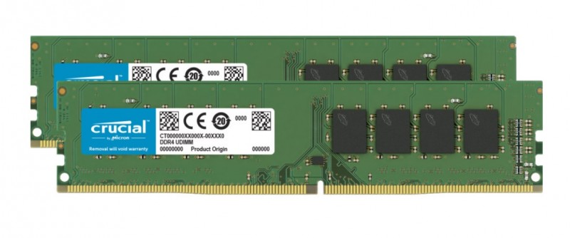 

Модуль памяти Crucial DDR4 32G KIT(2x16G) 3200MHz (CT2K16G4DFRA32A) (F00245231)