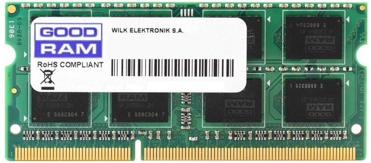 

Модуль памяти GOODRAM для ноутбука DDR4 16Gb 3200MHz CL22 (GR3200S464L22S/16G) (F00246778)