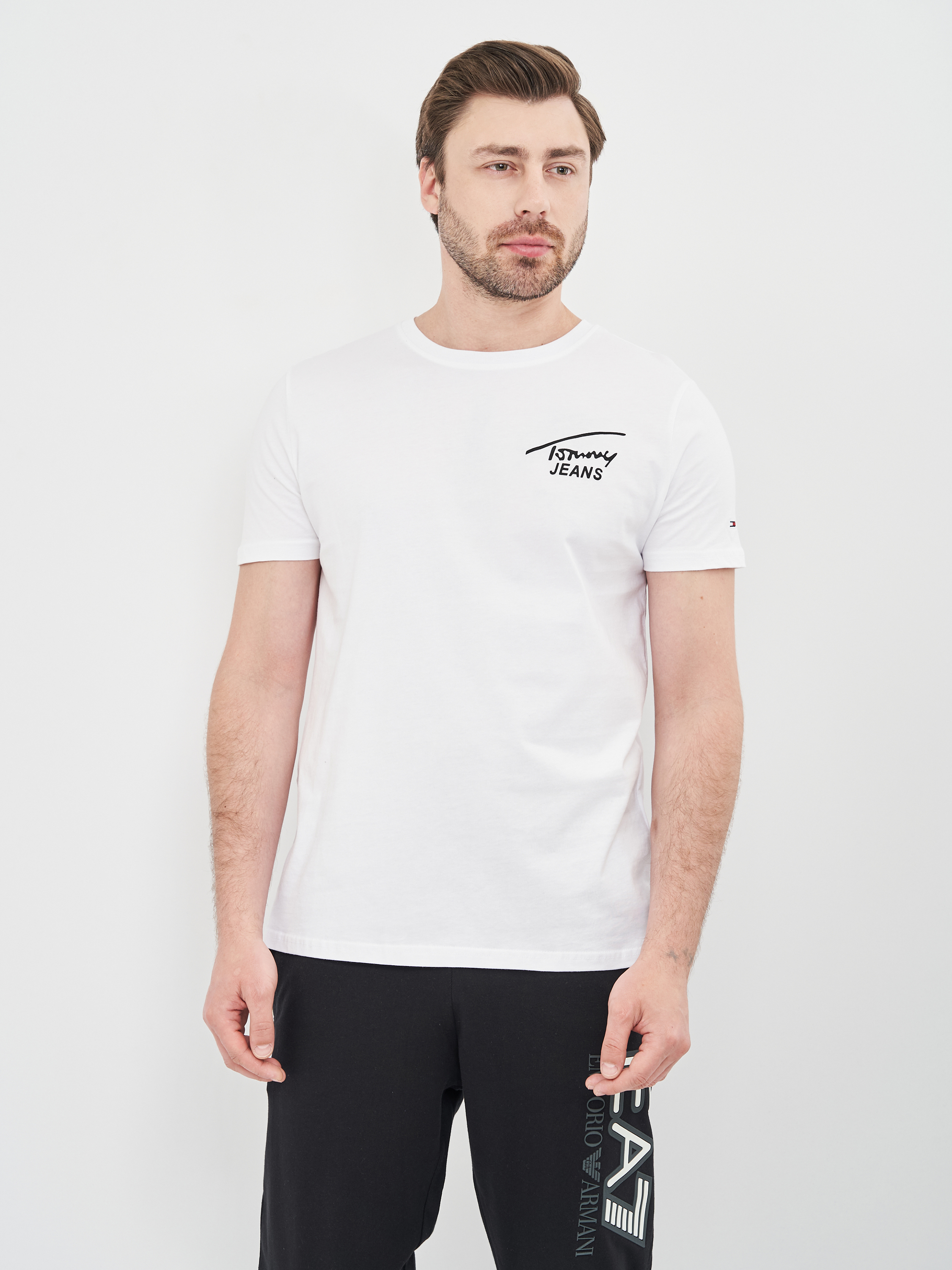 

Футболка Tommy Jeans 10604.2  (46) Белая, Футболка Tommy Jeans 10604.2 M (46) Белая