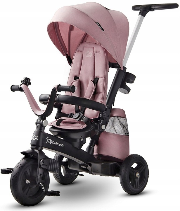 

Трехколесный велосипед Kinderkraft Easytwist Mauvelous Pink (KKRETWIPNK0000)
