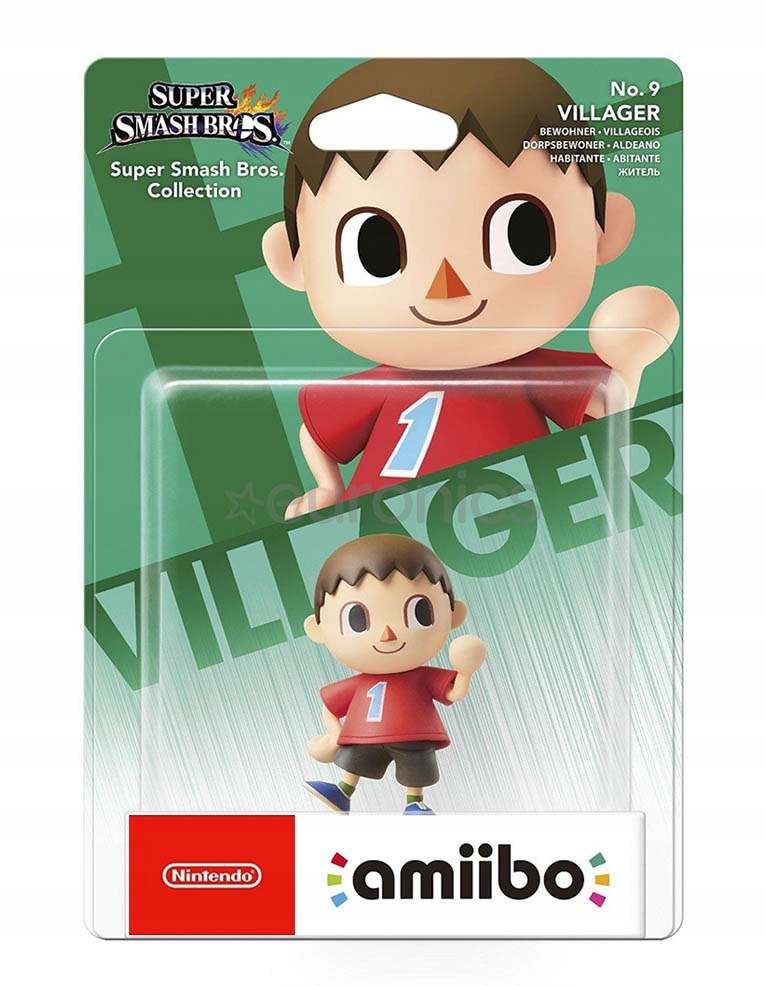 

Фигурка Nintendo Amiibo Super Smash Bros Villager No.9