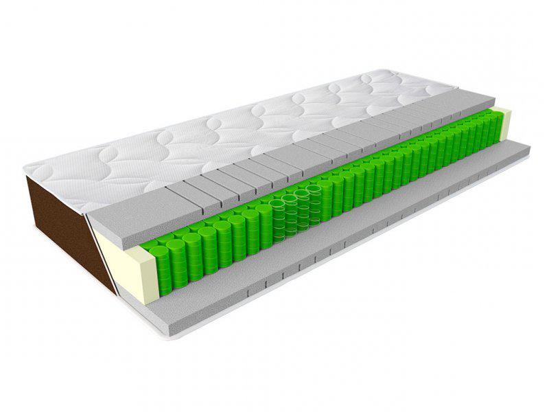 

Ортопедический полуторный матрас Sleep&Fly Organic Gamma 120х190