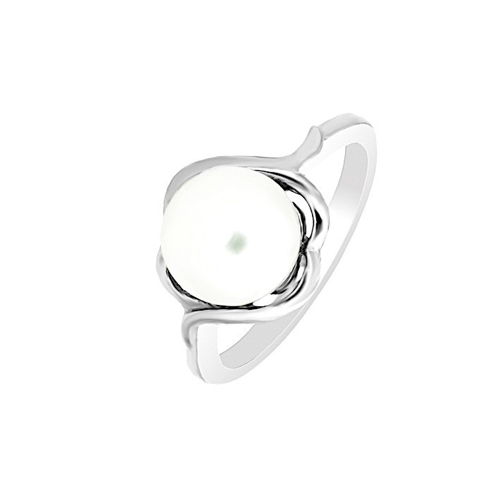

Кольцо из серебра 925 пробы с Жемчугом, 16 размер, 12292