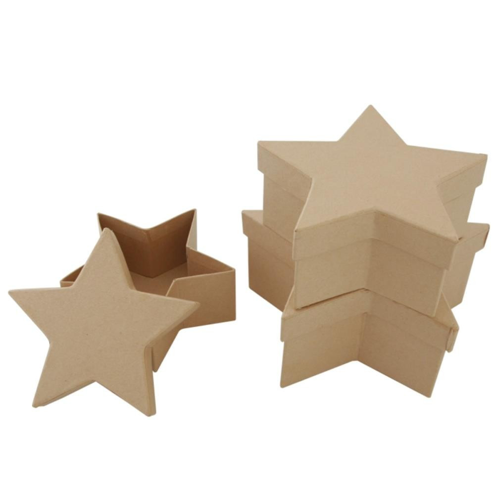 

Заготовка для декорирования Paper-Mache Star Set 3шт