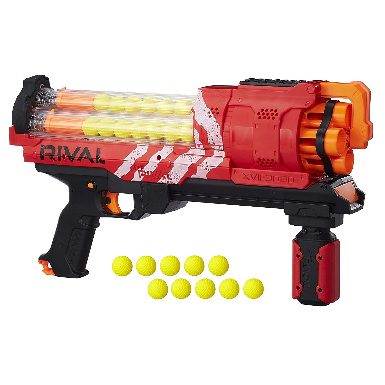 

Бластер Нерф Райвал Артемис Nerf Rival Artemis XVII-3000 Blaster Hasbro Красный (B8236)