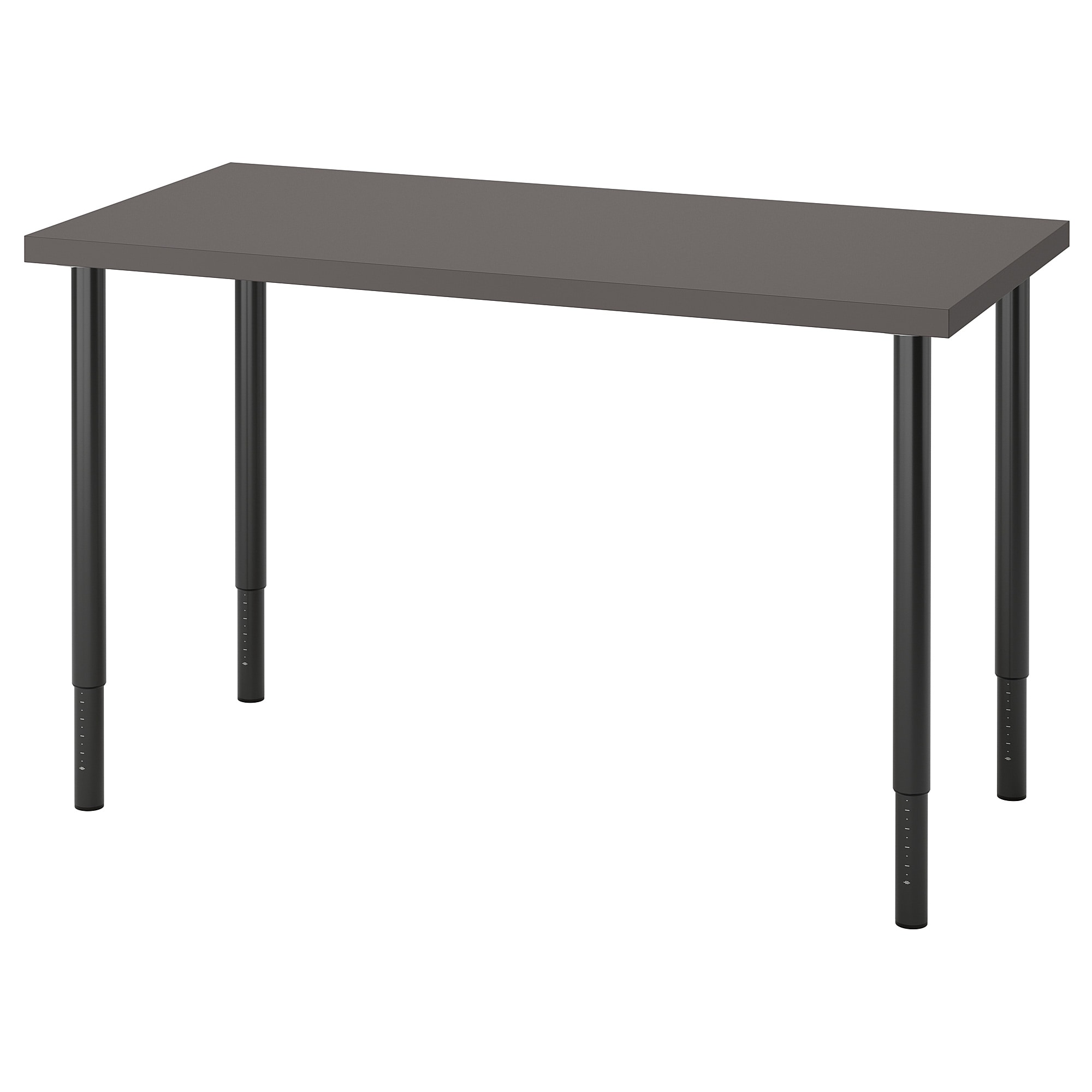 

Письменный стол IKEA LAGKAPTEN / OLOV 120x60 см темно-серый, черный 794.164.78