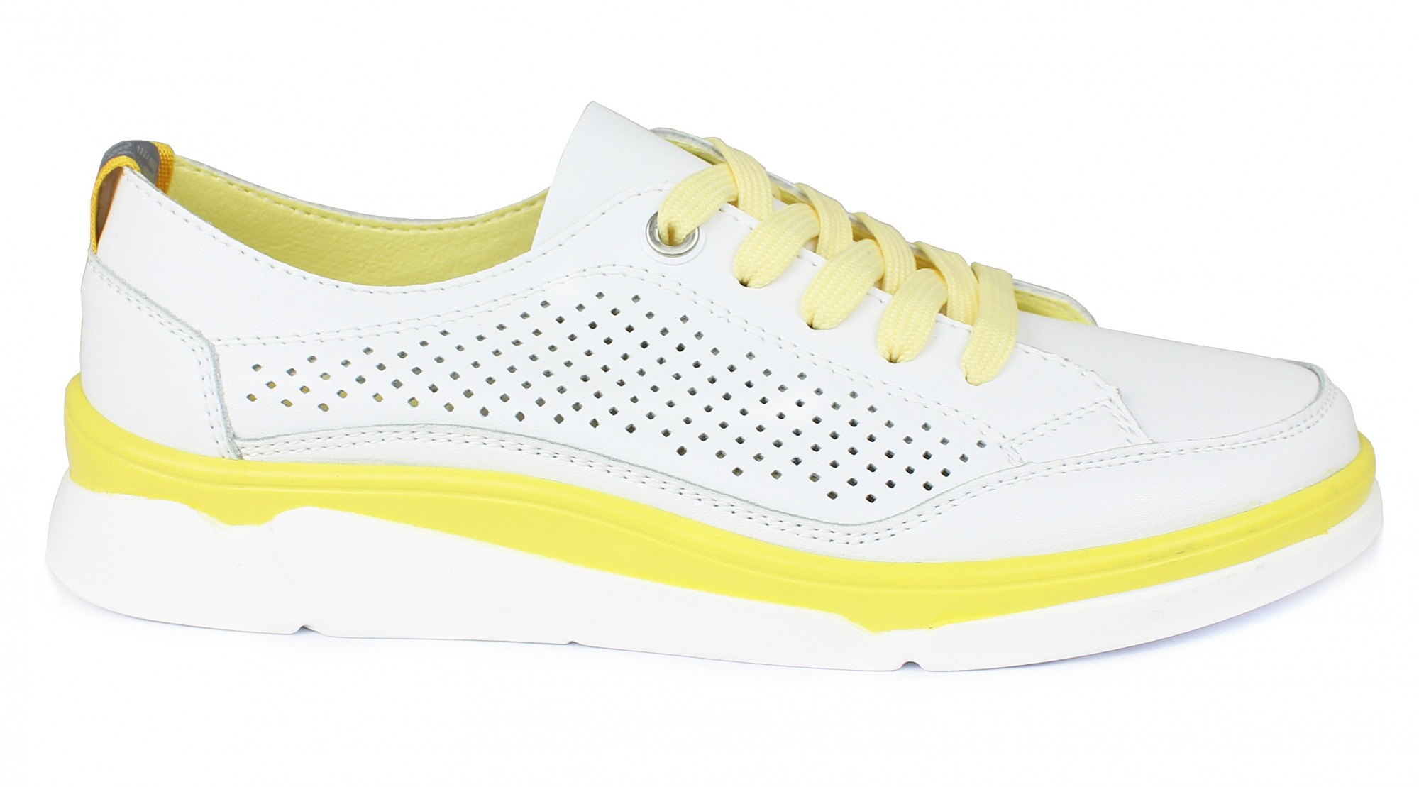 

Кеды Allshoes BF2-228-02 кожа 39 25 см Белые