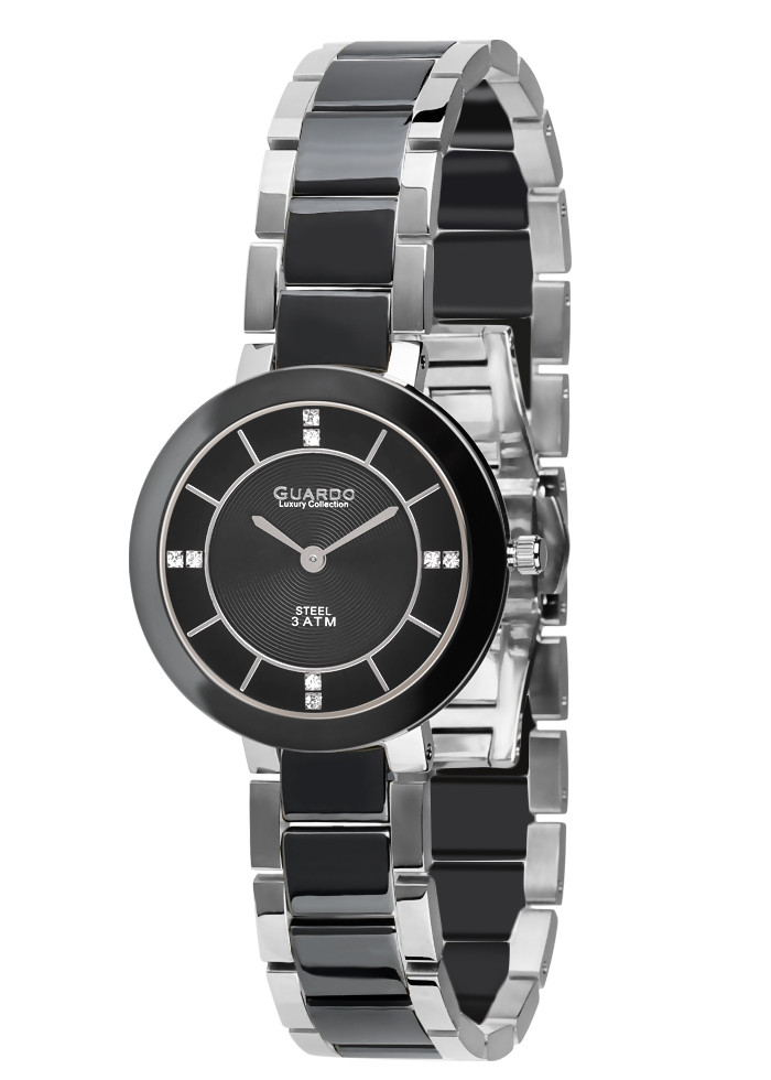 

Часы женские Guardo S09294-1 серебряные