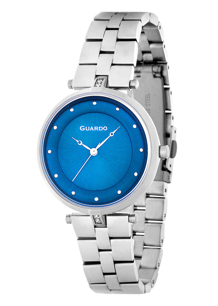 

Часы женские Guardo 11394-2 серебряные