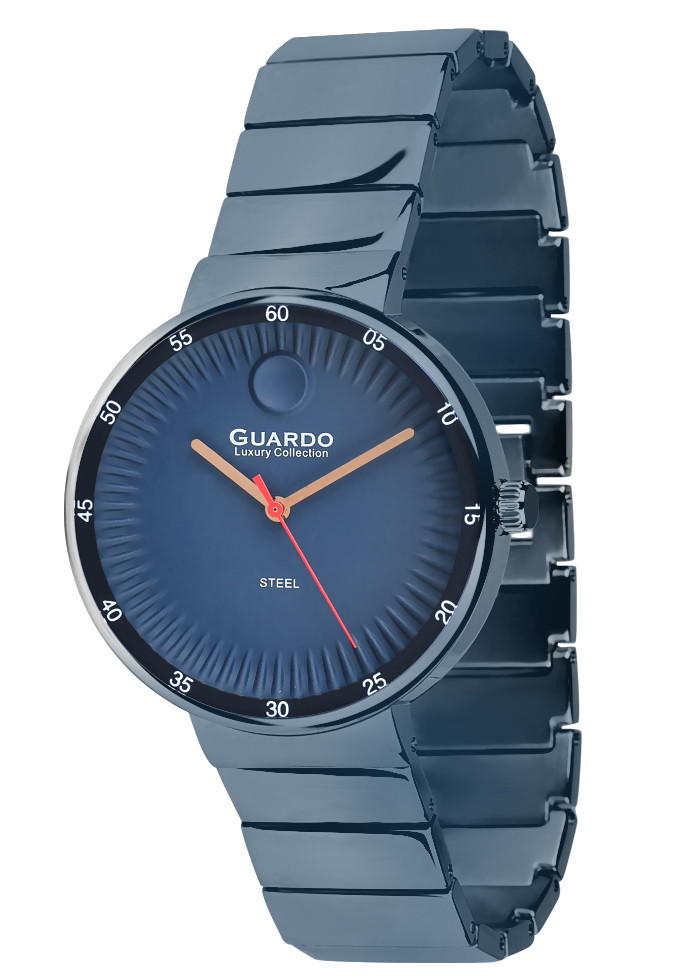 

Часы унисекс Guardo S02408-5 синие