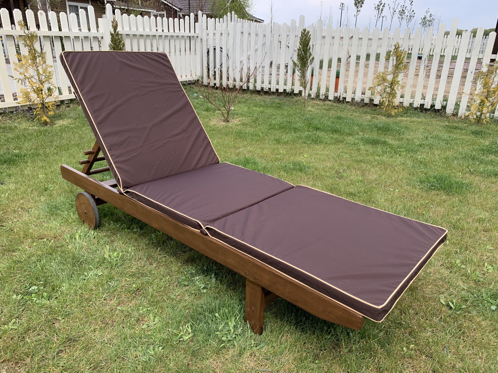 

Матрас на шезлонг Кедр на Ливане серия Prestige 190x60x4 см Коричневый (1037)