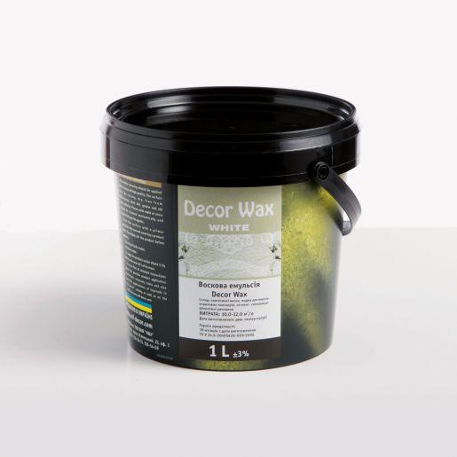 

Белый воск для декоративной штукатурки Эльф Decor Wax White 1л