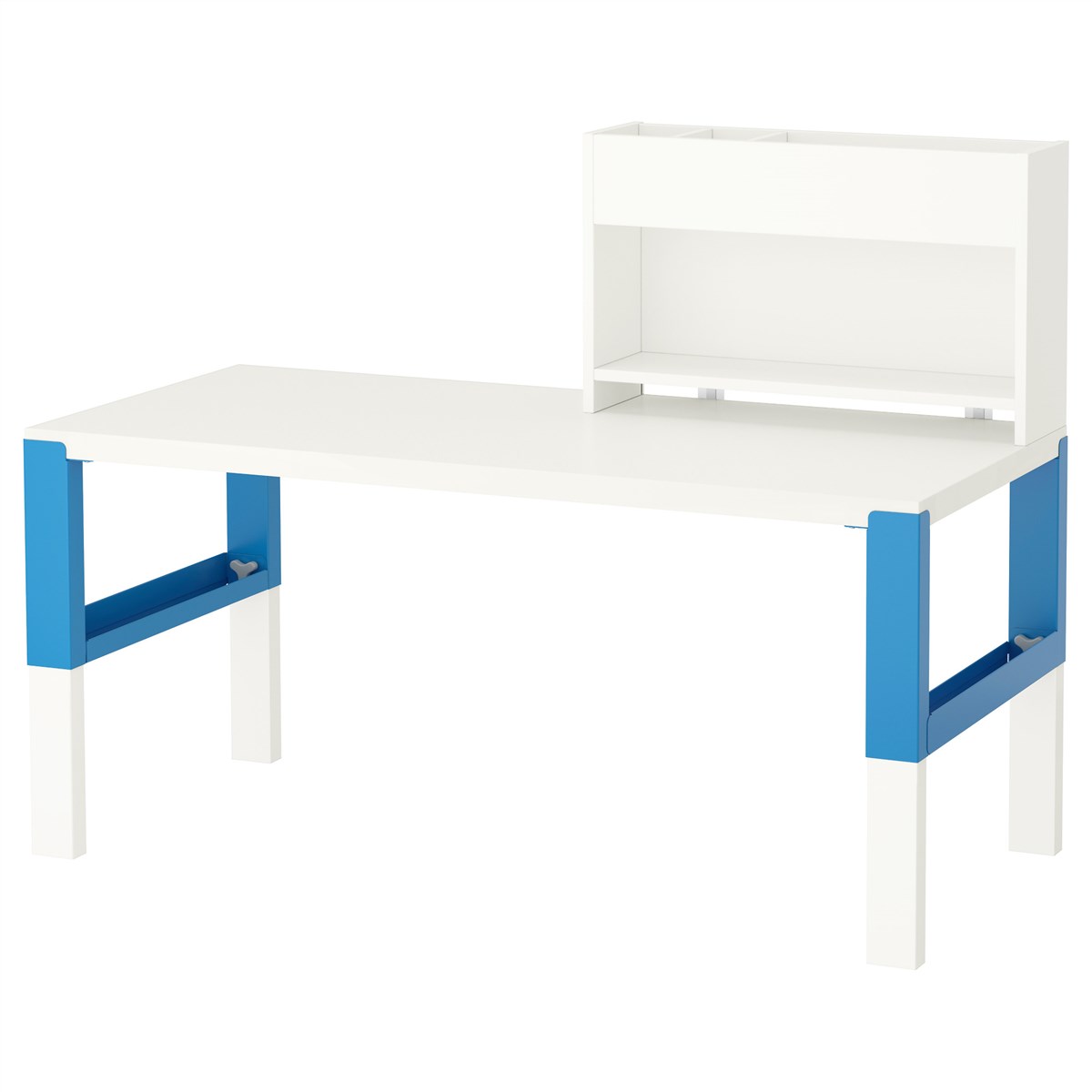 

Стол с дополнительным модулем IKEA ПОЛЬ белый 091.289.66