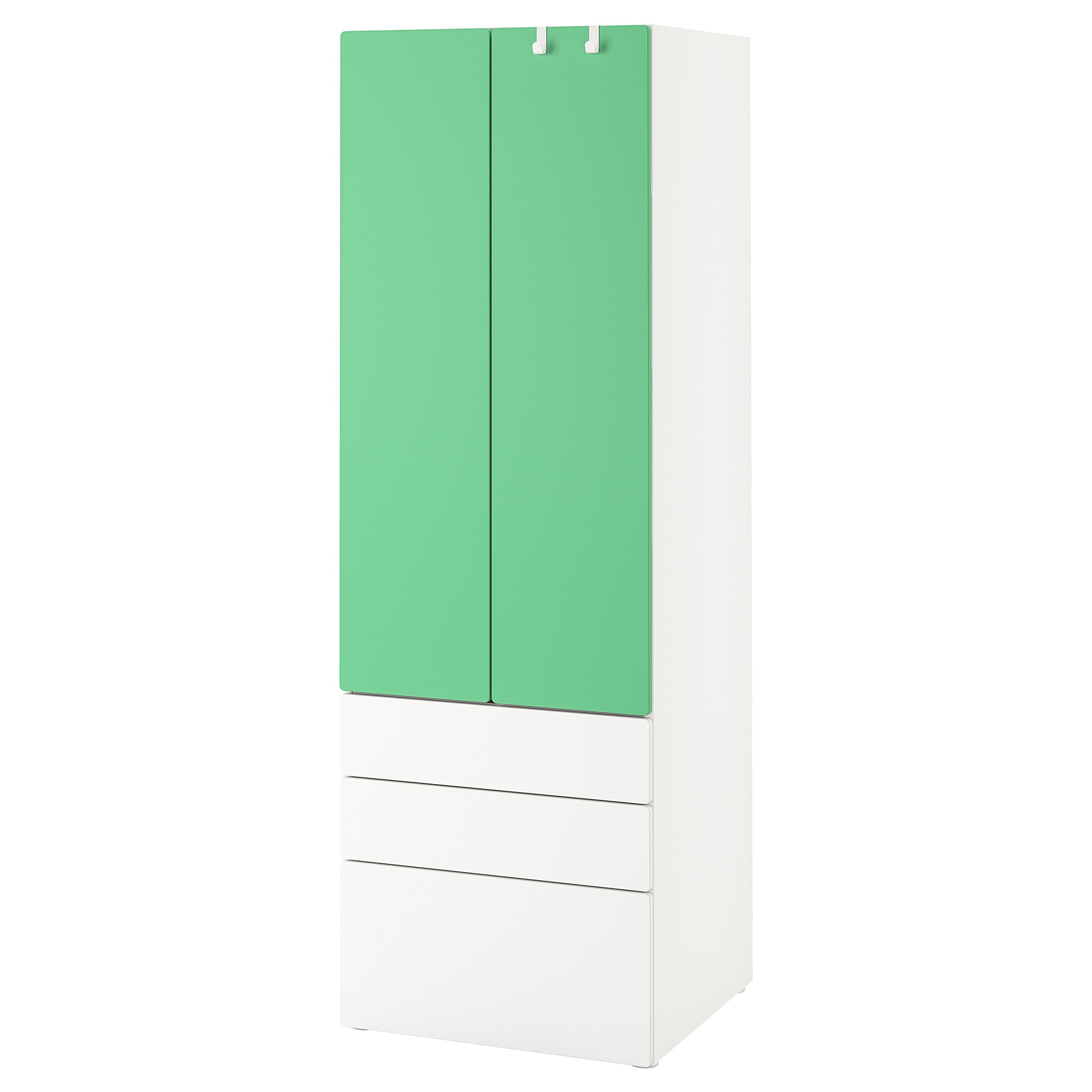

Гардероб IKEA СМОСТАД белый 493.892.02