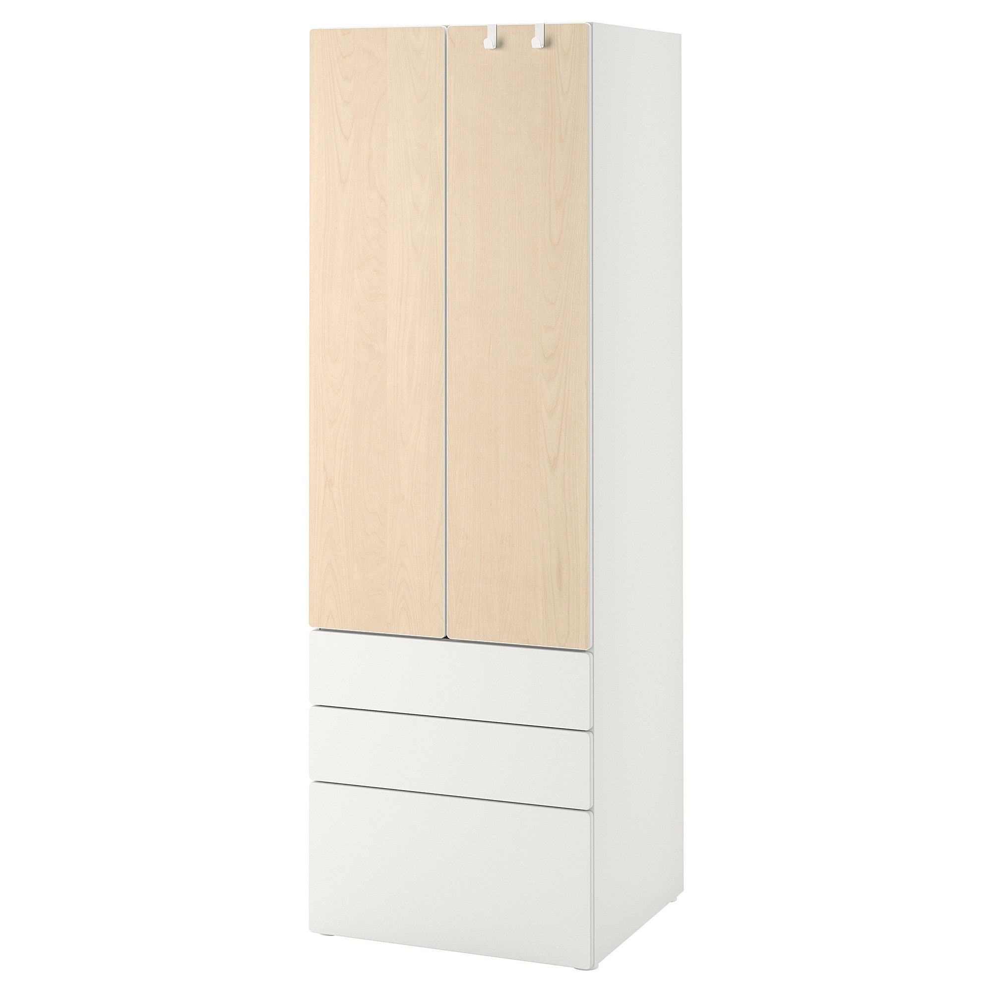 

Гардероб IKEA СМОСТАД белый 793.892.05