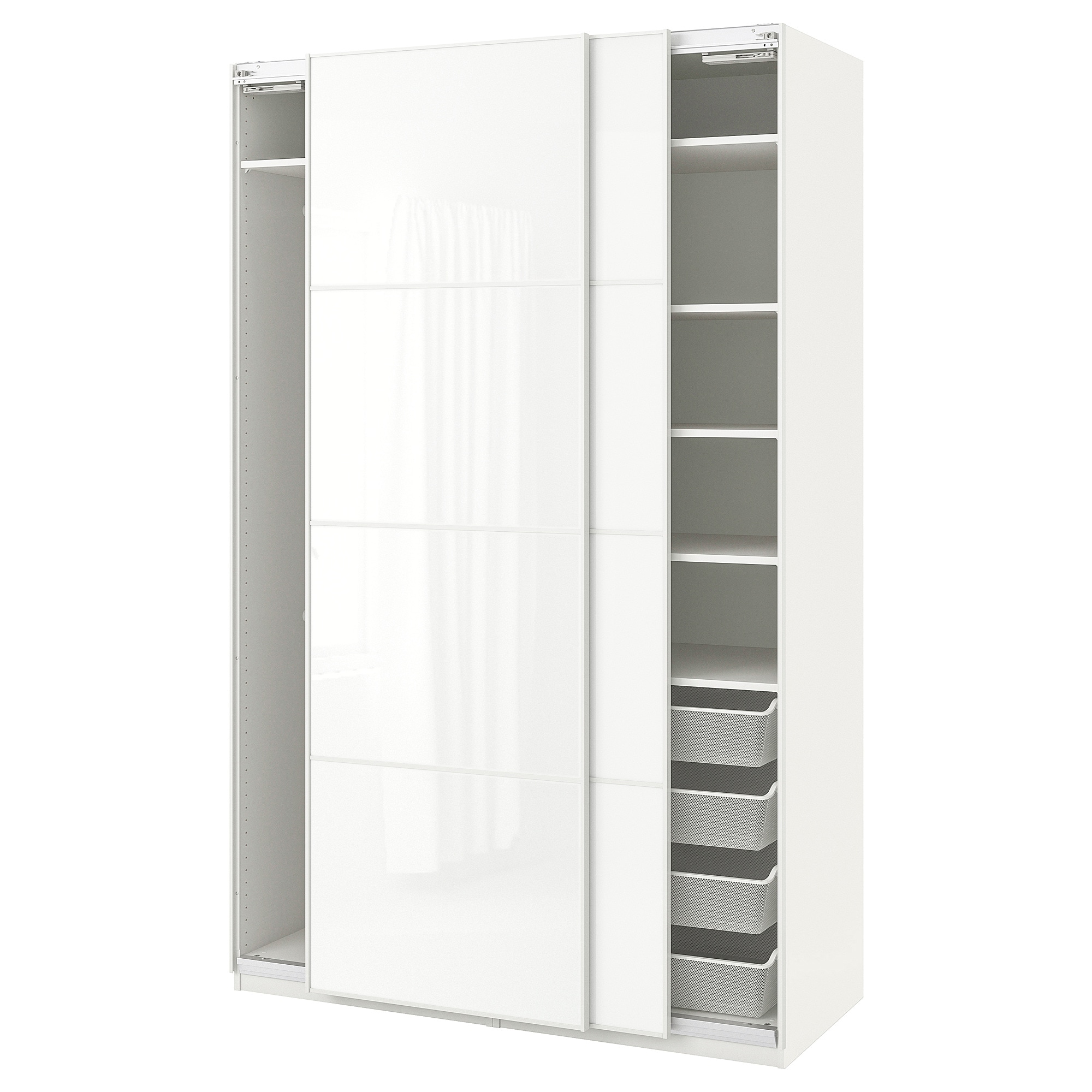

Гардероб IKEA ПАКС белый 193.058.12