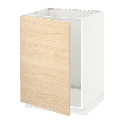 

Шкаф для раковины IKEA МЕТОД белый 893.621.06