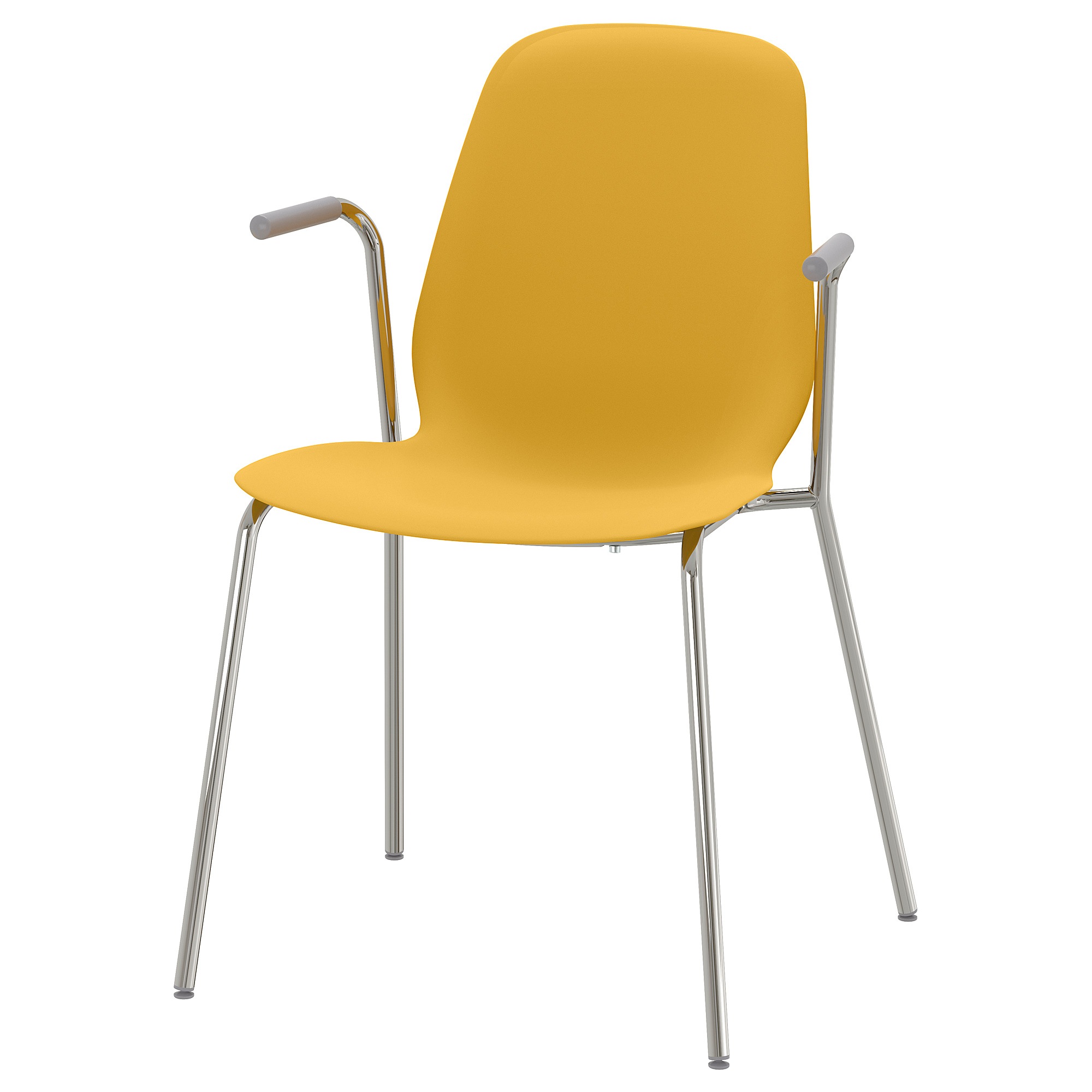 

Легкое кресло IKEA ЛЕЙФ-АРНЕ темно-желтый 193.042.09