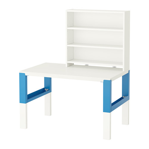 

Письменн стол с полками IKEA ПОЛЬ белый 091.289.71
