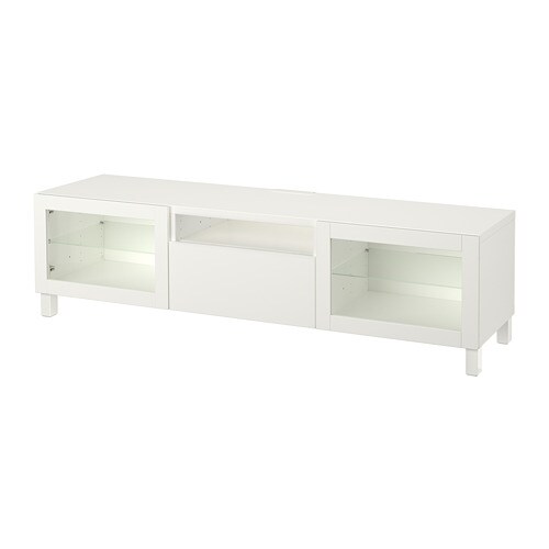 

Тумба под ТВ IKEA БЕСТО белый 793.291.55