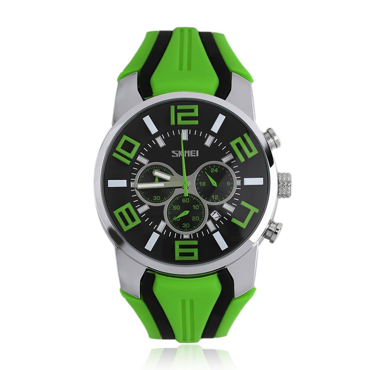 

Мужские спортивные часы Skmei 9128 Green
