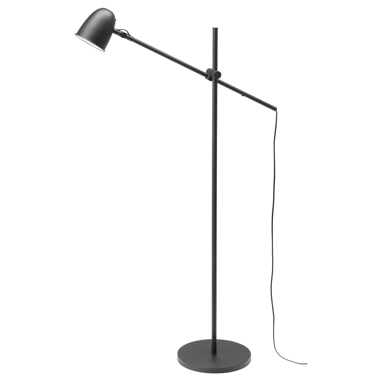 

Светильник напольный/для чтения IKEA СКУРУП черный 003.566.32