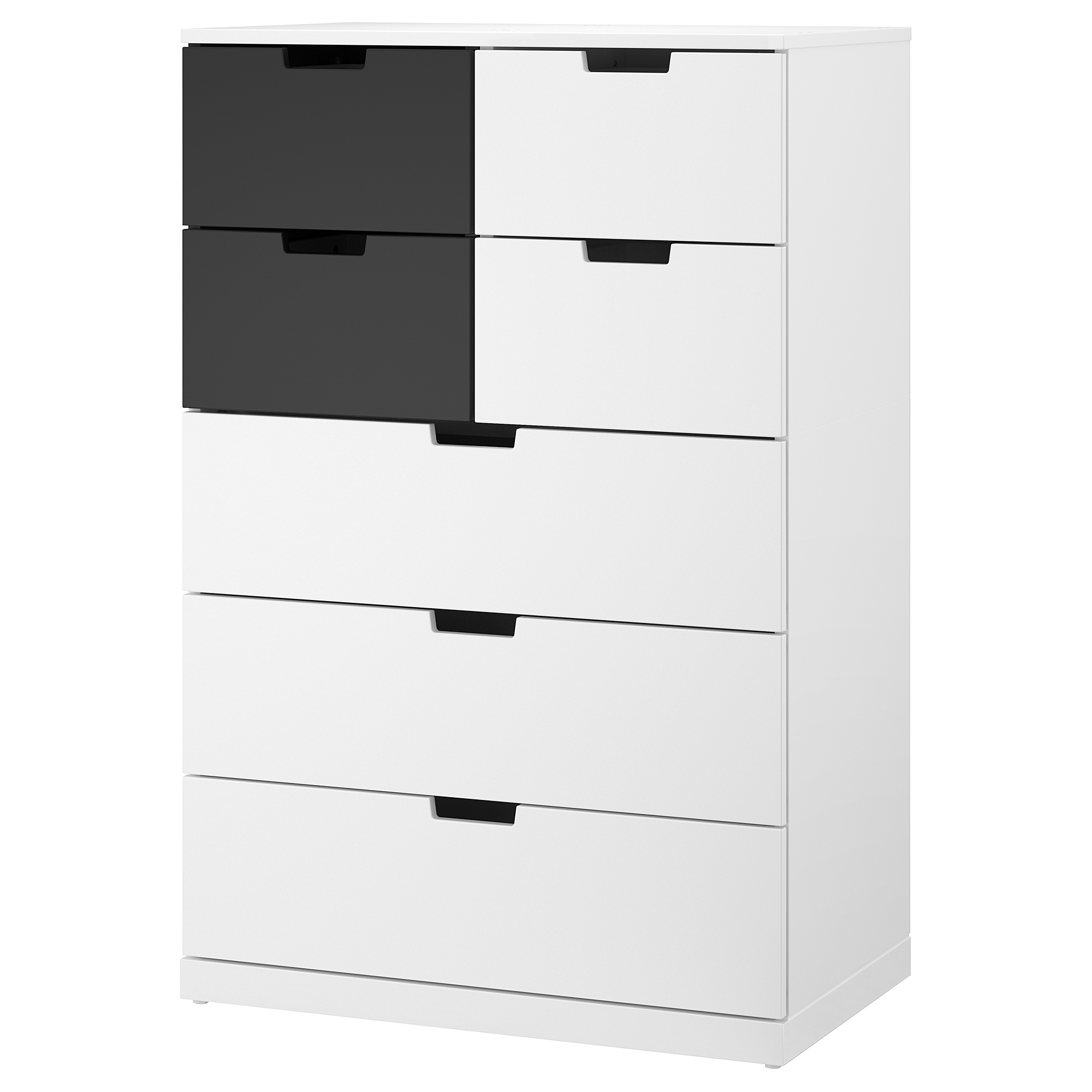 

Комод с 7 ящиками IKEA НОРДЛИ белый 992.117.58