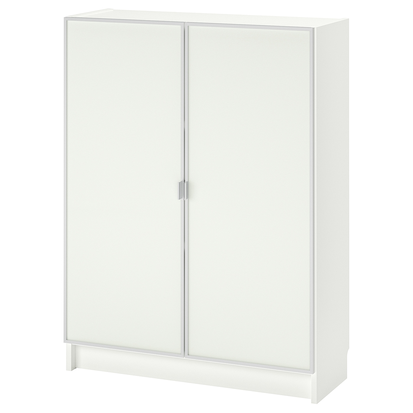 

Шкаф книжный со стеклянными дверьми IKEA БИЛЛИ / МОРЛИДЕН белый 292.873.70