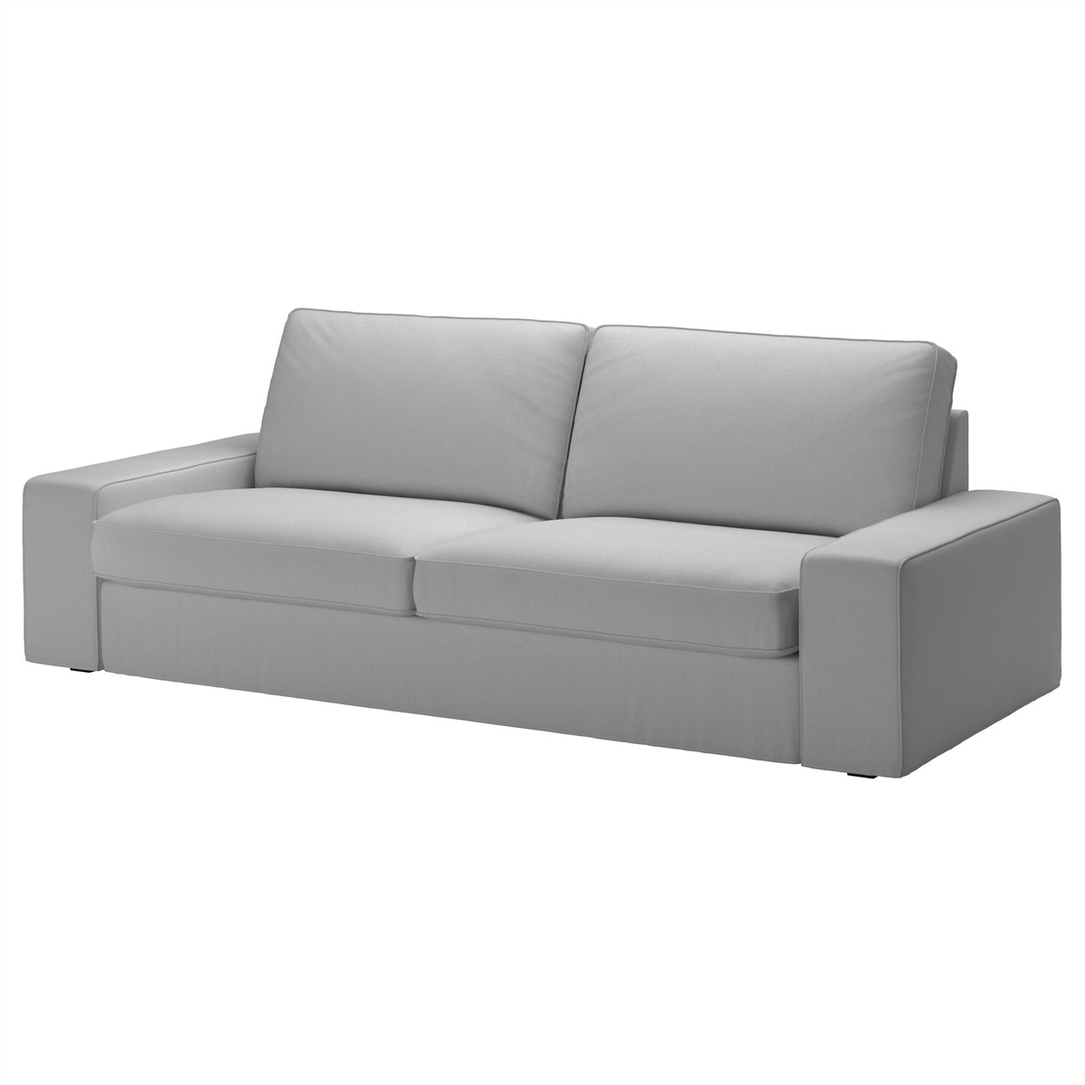 

Диван 3-местный IKEA КИВИК оррста светло-серый 990.114.29