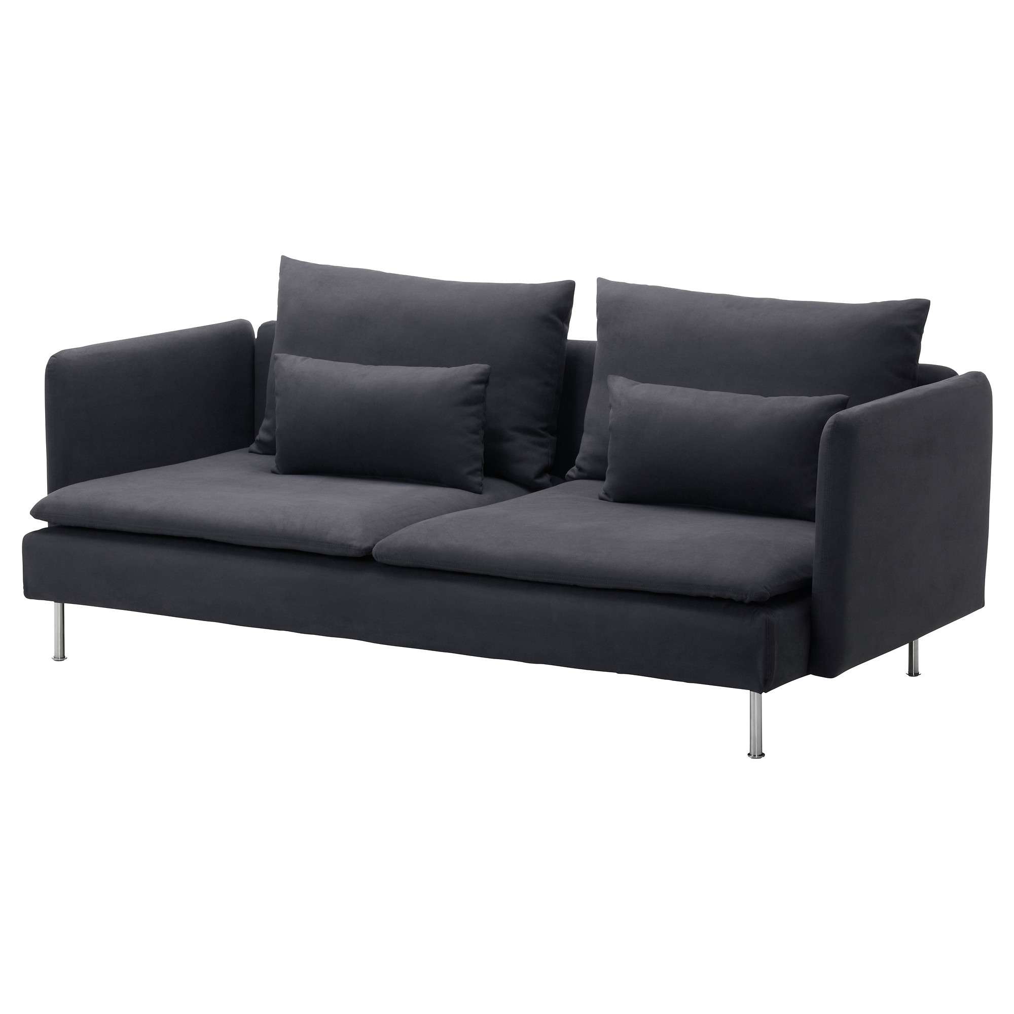 

3-местный диван IKEA SODERHAMN самста темно-серый 199.019.67