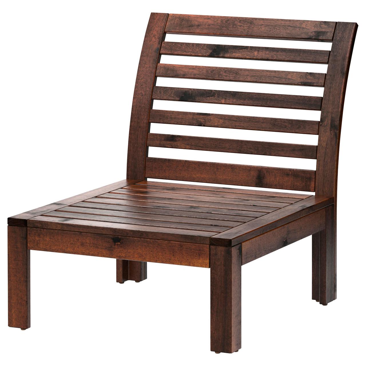 

1-местная секция IKEA ЭПЛАРО коричневая морилка 602.051.88