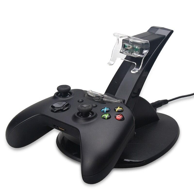 

Зарядная подставка док - станция для Xbox One/S/X CDR для двух джойстиков