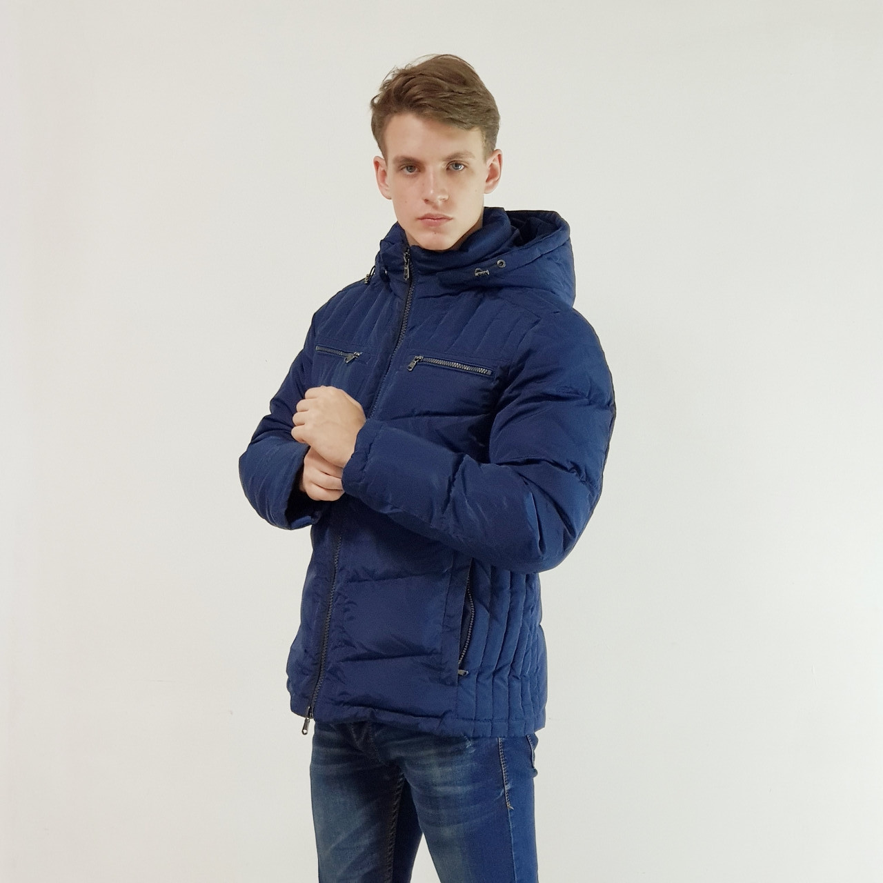 

Пуховик Snowimage  синий 115A-3334, Пуховик Snowimage 46 синий 115A-3334