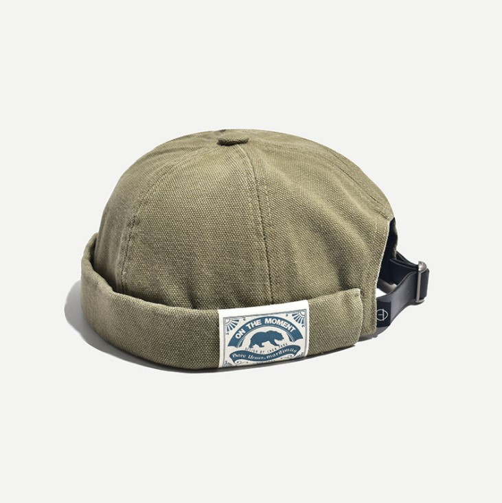 

Кепка без козырька Jsstore Медведь 56-59 см Хаки