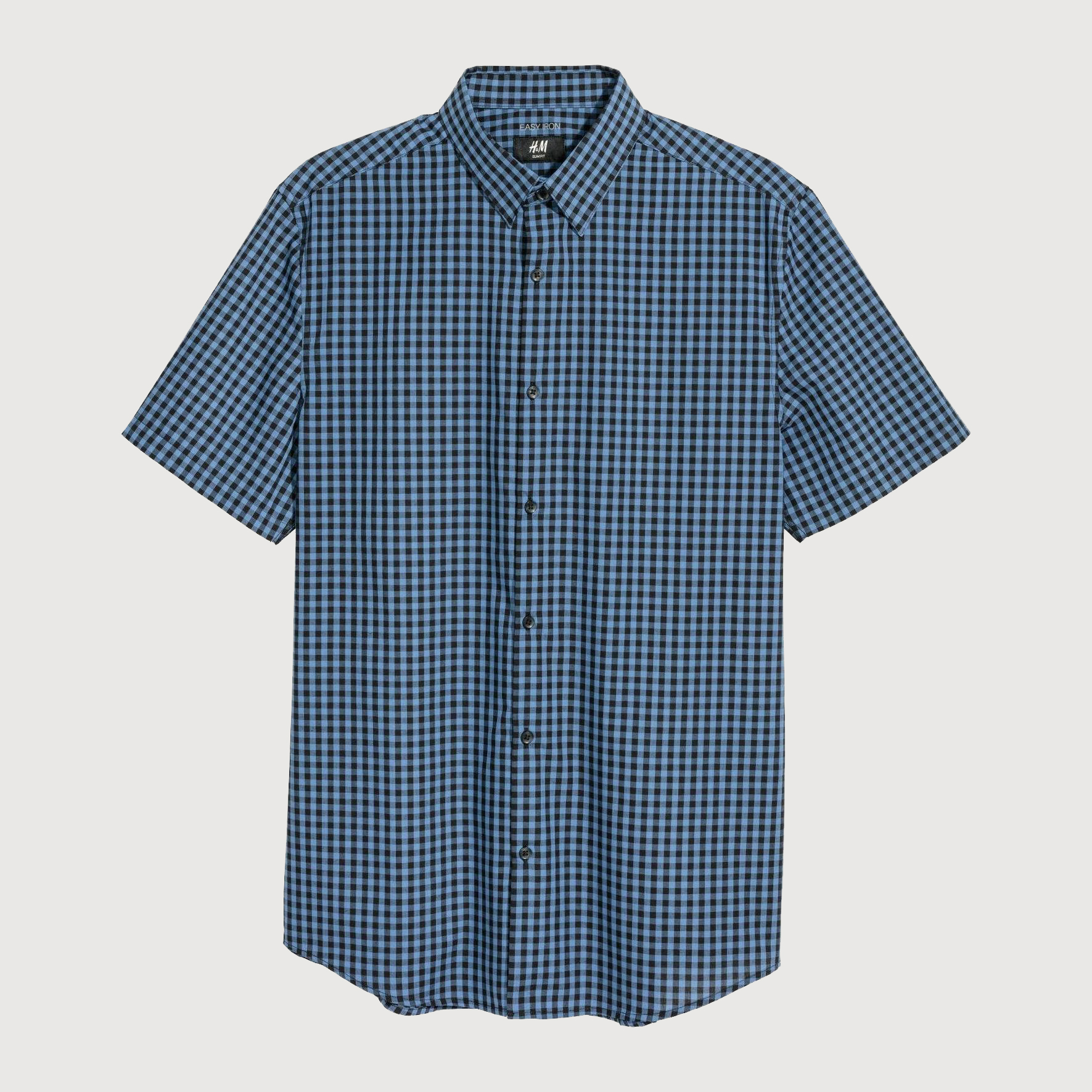 

Рубашка H&M 5579087-ACSN M Сине-черная