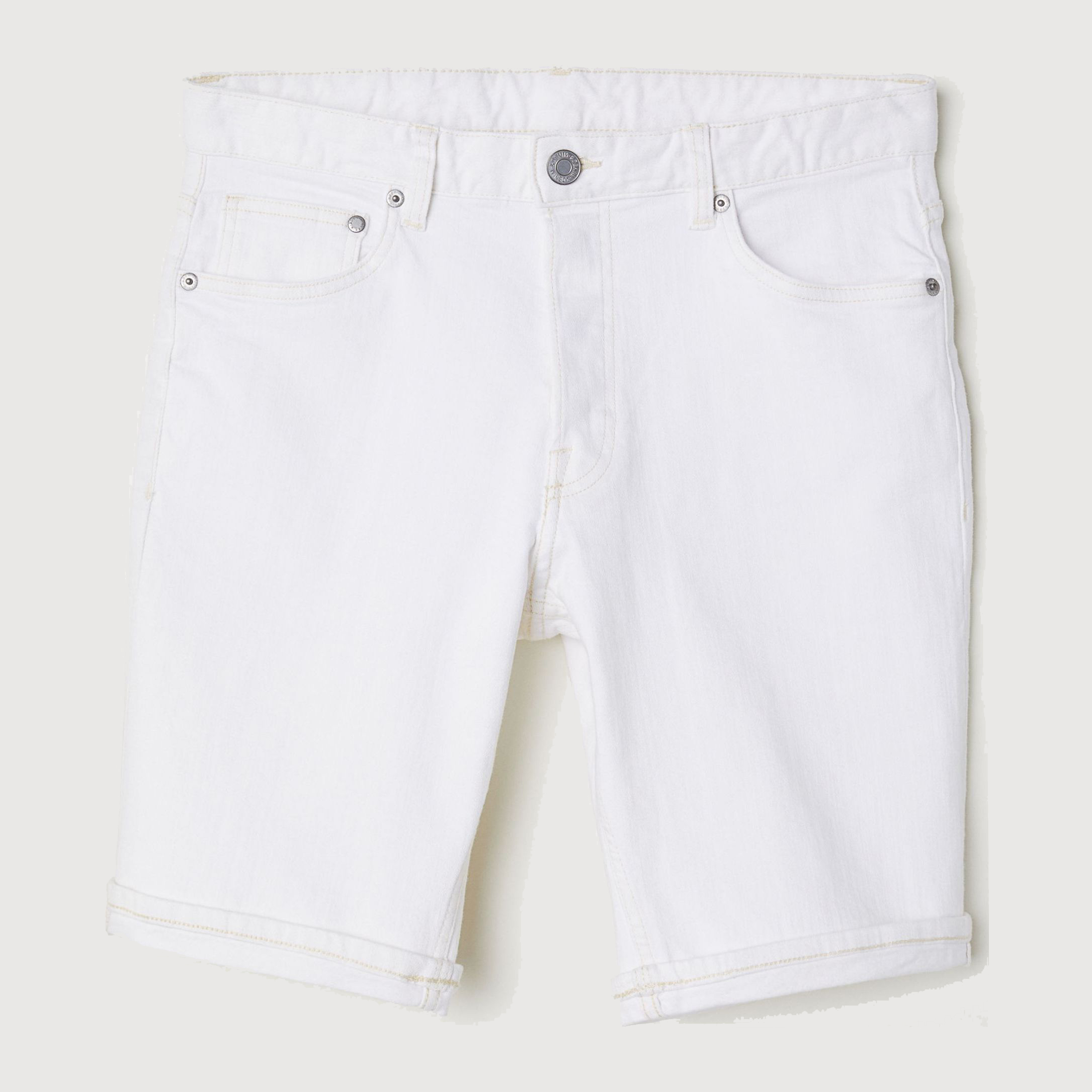 

Шорты джинсовые H&M 5841577-ACTS 34 Белые