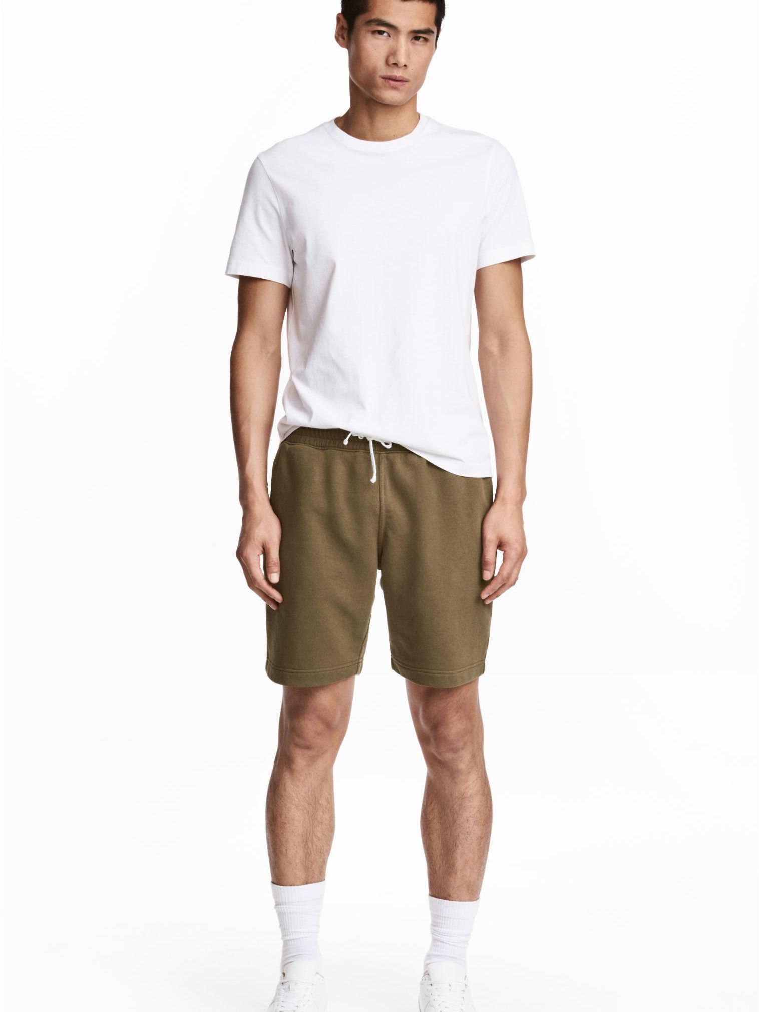 

Шорты H&M 4528986-ACXI 2XL Темно-бежевые