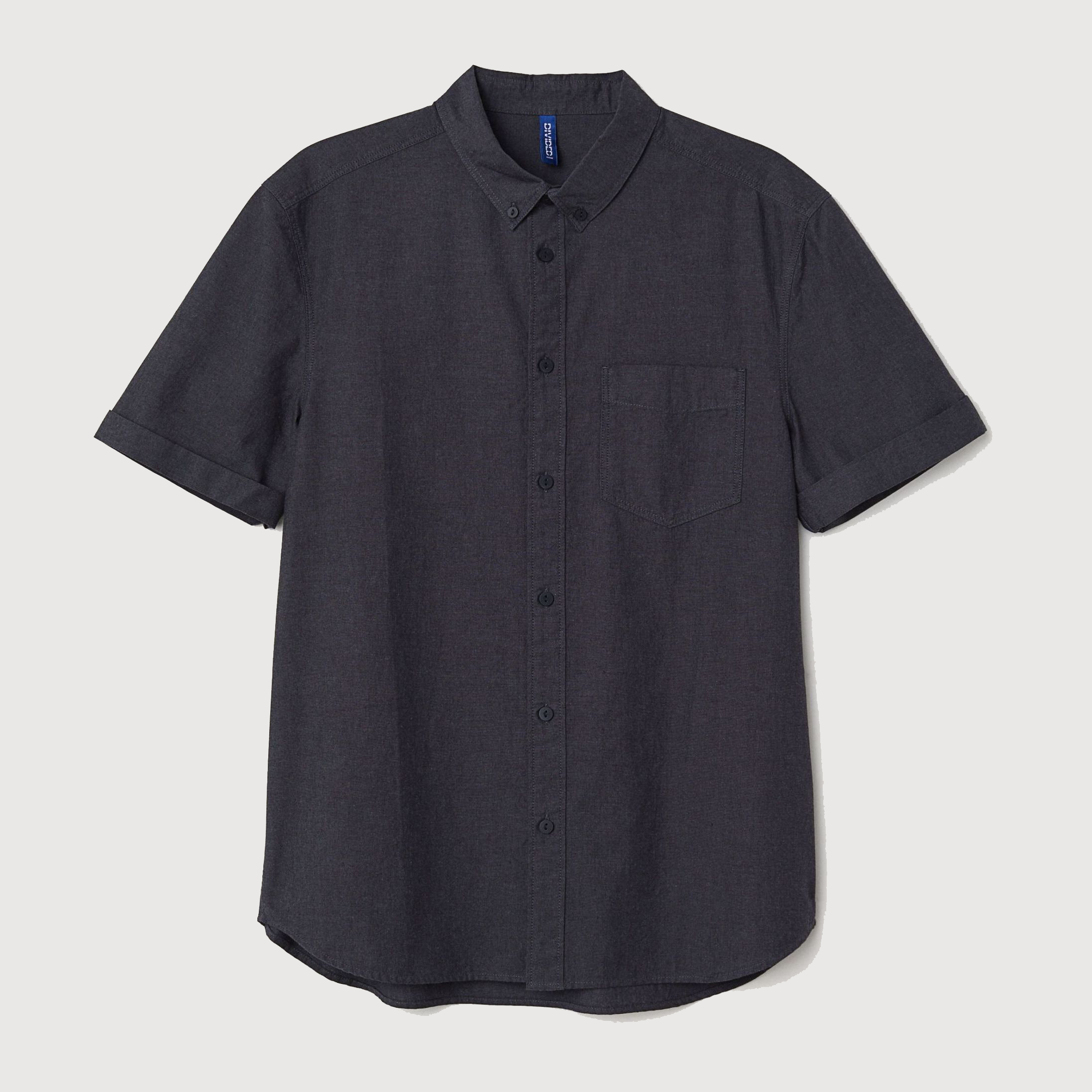

Рубашка H&M 2832367-ACXW S Темно-серая