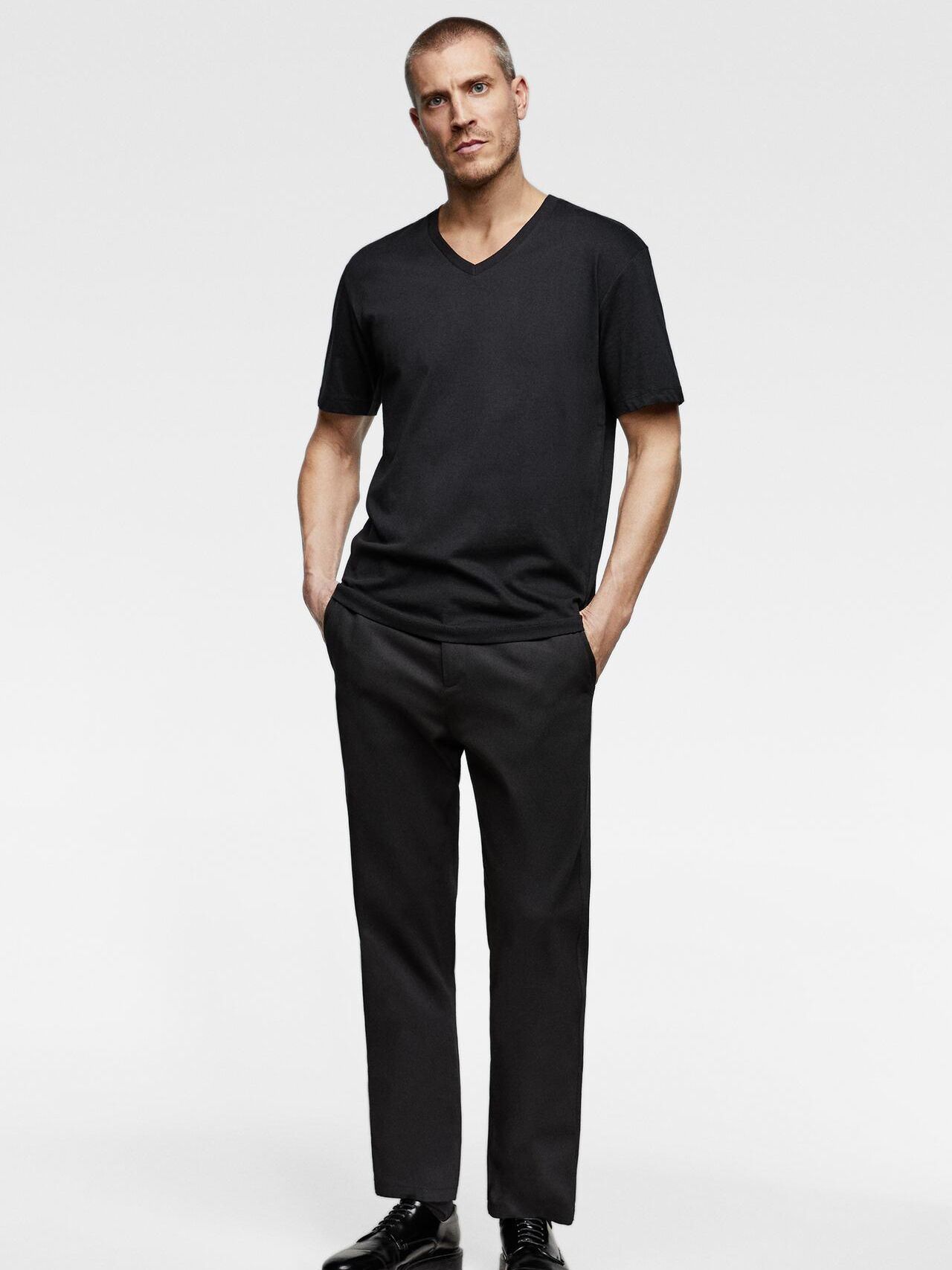 

Футболка Zara 1887/442/800-AAAD XL Черная