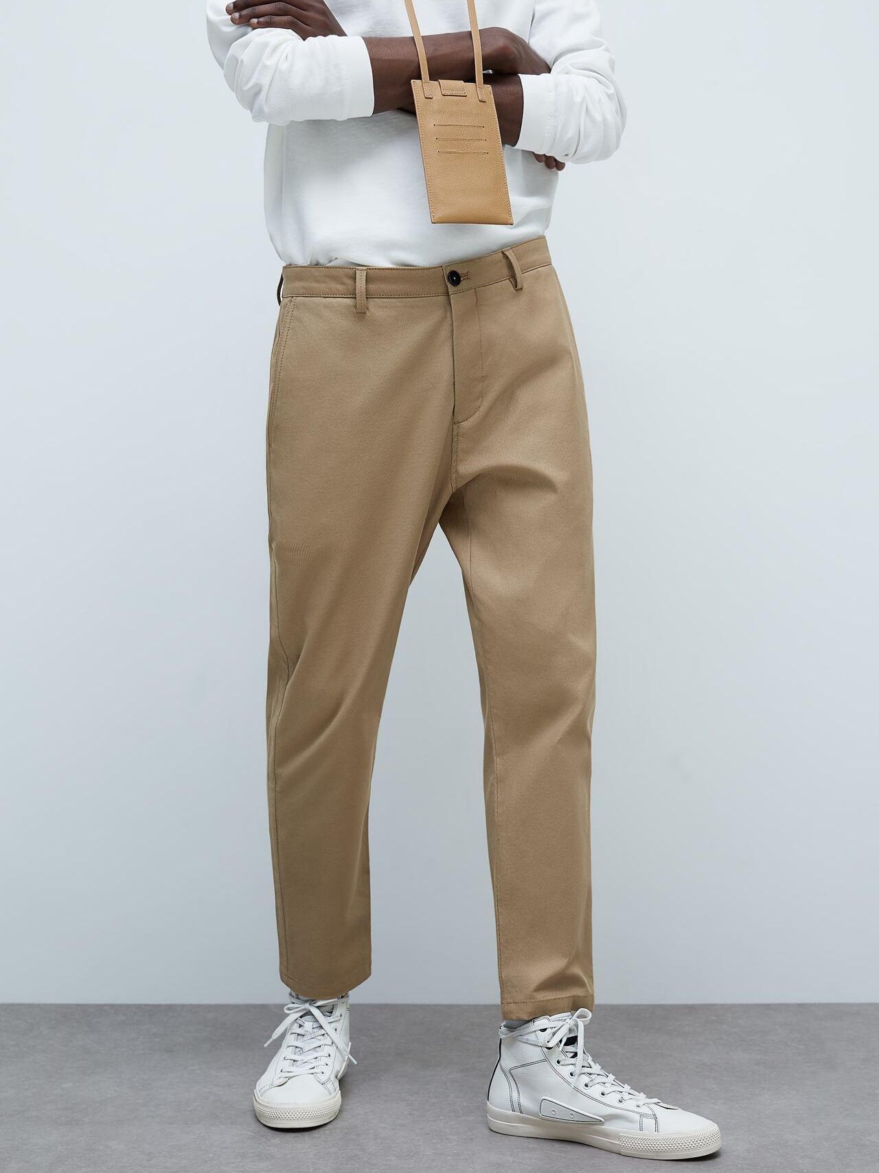 

Брюки Zara 5006/401/707-ACTQ 40 Бежевые