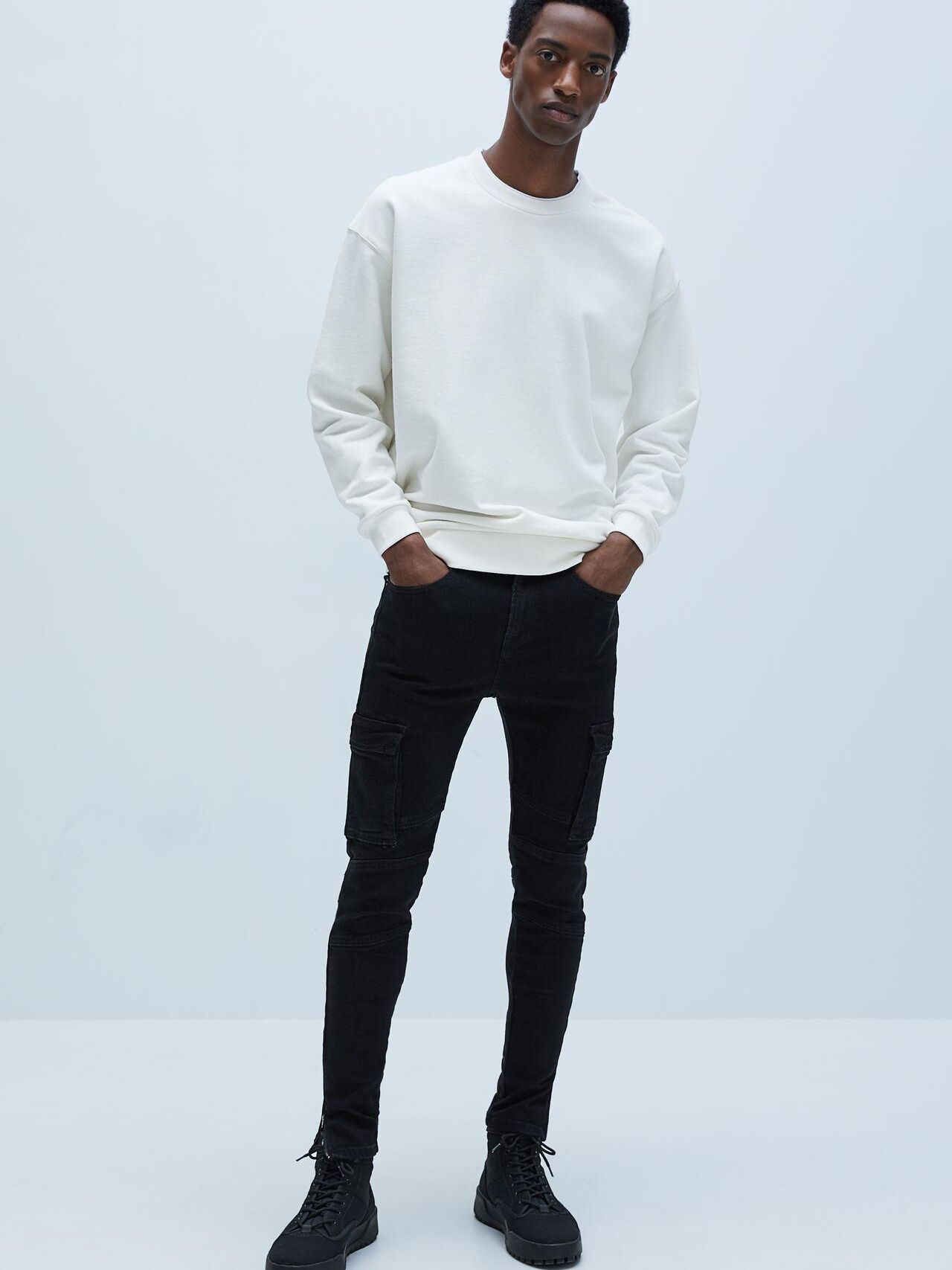 

Джинсы Zara 4060/410/800-AAAD 46 Черные
