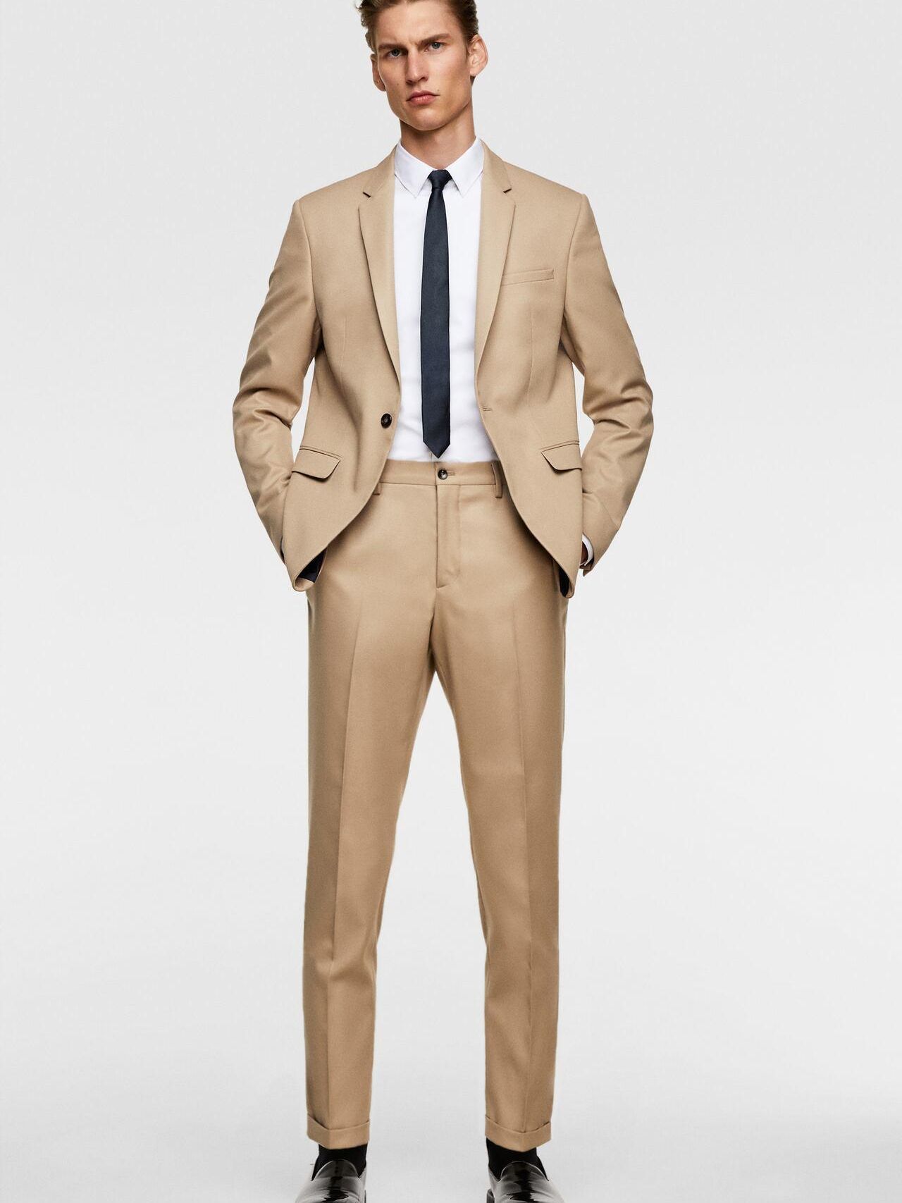 

Пиджак Zara 5556/700/704-ACTQ 56 Бежевый