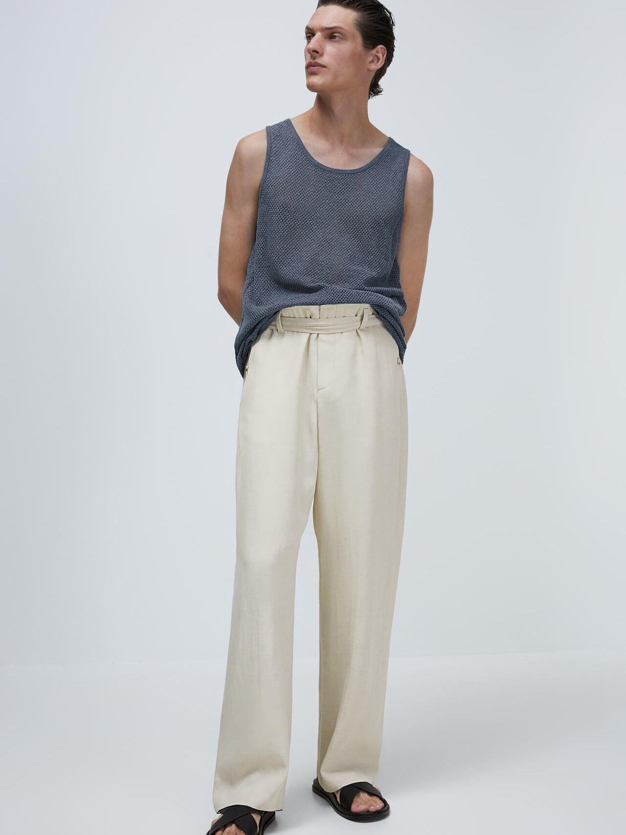 

Майка Zara 3991/403/427-ACUI XL Бледно-синяя