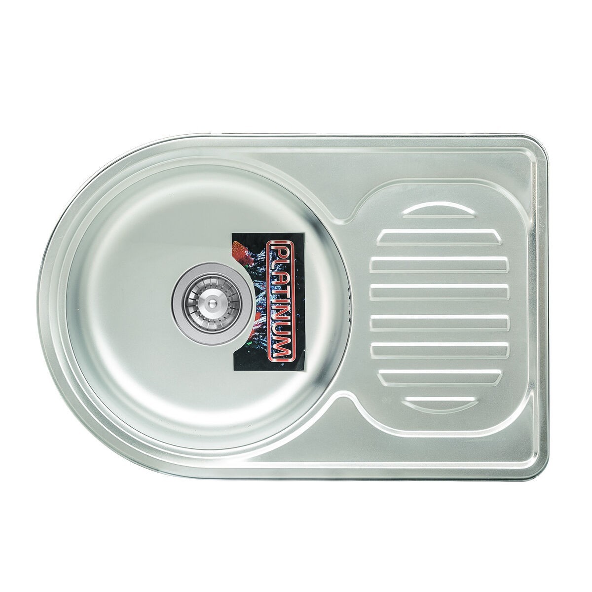 

Врезная кухонная мойка из нержавеющей стали Platinum 6745 Сатин 0.8