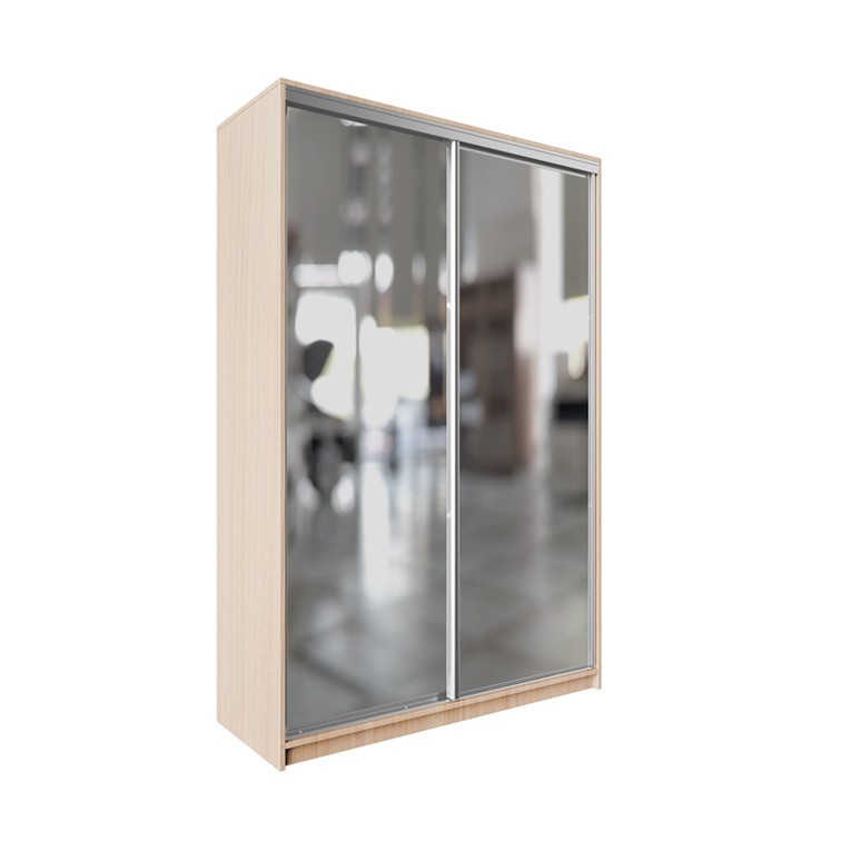 

Шкаф-купе ДЕКОР SM01 Зеркало 240 x 120 x 60 см двухдверный Дуб сонома